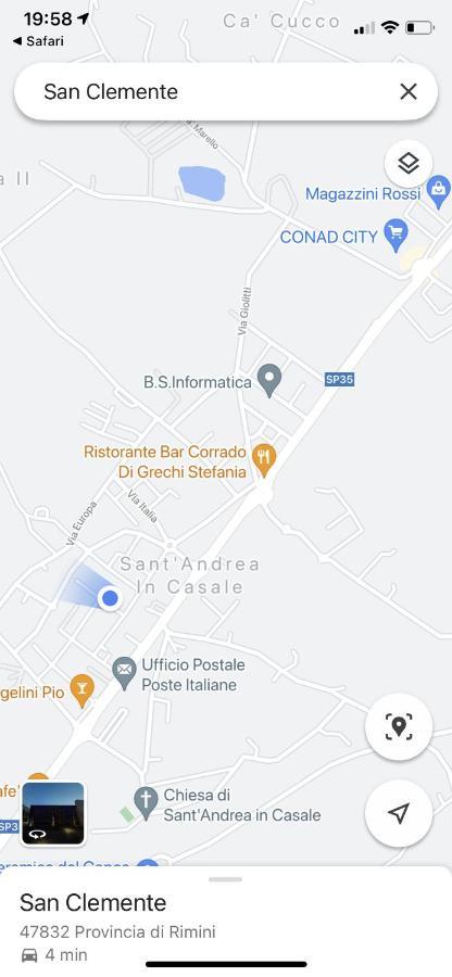 شقة Sant'Andrea in Casale  في Bilocale Della Pippi San Clemente المظهر الخارجي الصورة